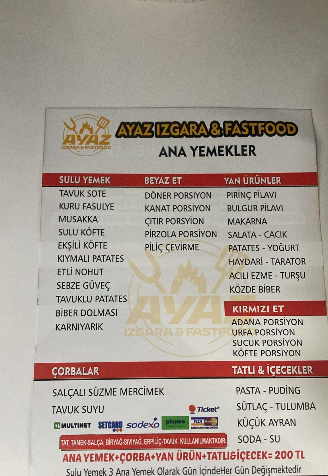 Ayaz Izgara Fast Food